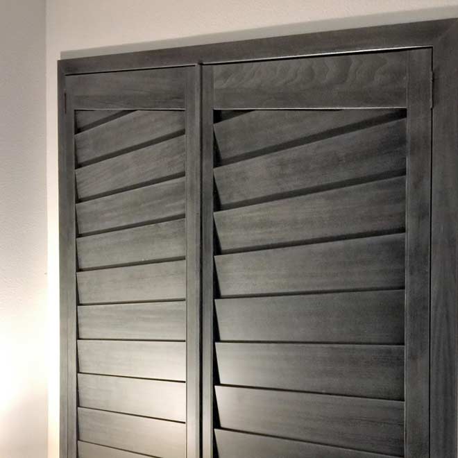 arched angled specialty shapes shutters